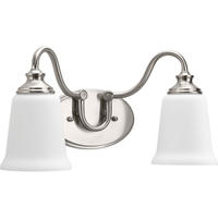 Bathroom Lighting (2 Bulbs) 16" Width Bathroom Lighting (2 Bulbs) 16" Width