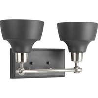 Bathroom Lighting (2 Bulbs) 15-1/8" Width Bathroom Lighting (2 Bulbs) 15-1/8" Width