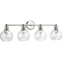 Bathroom Lighting (4 or more bulbs) 33-1/2" Width Bathroom Lighting (4 or more bulbs) 33-1/2" Width