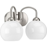 Bathroom Lighting (2 Bulbs) 15-1/4" Width
