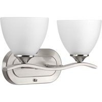 Bathroom Lighting (2 Bulbs) 14-3/4" Width