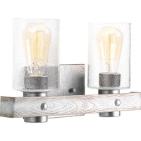 Bathroom Lighting (2 Bulbs) 15-1/2" Width
