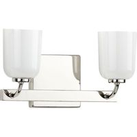 Bathroom Lighting (2 Bulbs) 12-1/2" Width