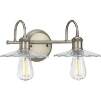 Bathroom Lighting (2 Bulbs) 16-1/2" Width Bathroom Lighting (2 Bulbs) 16-1/2" Width