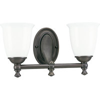 Bathroom Lighting (2 Bulbs) 16-5/8" Width Bathroom Lighting (2 Bulbs) 16-5/8" Width