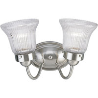 Bathroom Lighting (2 Bulbs) 11-3/4" Width Bathroom Lighting (2 Bulbs) 11-3/4" Width