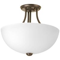 Semi Flush Mount 12-13/16" Width
