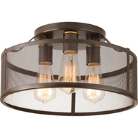 Flush Mount Ceiling Light 15" Width Flush Mount Ceiling Light 15" Width