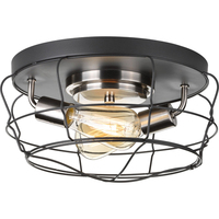 Flush Mount Ceiling Light 14" Width