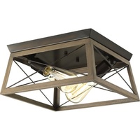 Flush Mount Ceiling Light 12" Width
