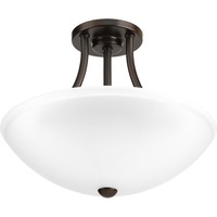 Semi Flush Mount 12-7/8" Width