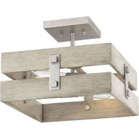 Semi Flush Mount 13-1/2" Width