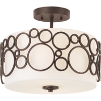 Semi Flush Mount 14" Width Semi Flush Mount 14" Width