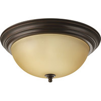 Flush Mount Ceiling Light 15-1/4" Width