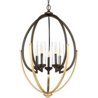 Mid Sized Chandelier 24-5/8" Width Mid Sized Chandelier 24-5/8" Width