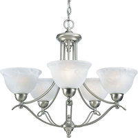 Mid Sized Chandelier 26-1/2" Width Mid Sized Chandelier 26-1/2" Width