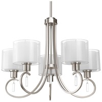 Mid Sized Chandelier 25-1/4" Width Mid Sized Chandelier 25-1/4" Width