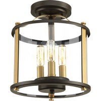 Semi Flush Mount 9-7/8" Width