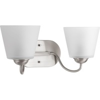 Bathroom Lighting (2 Bulbs) 16-1/2" Width Bathroom Lighting (2 Bulbs) 16-1/2" Width