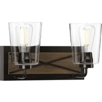 Bathroom Lighting (2 Bulbs) 14-3/4" Width