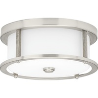 Flush Mount Ceiling Light 13" Width