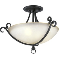 Semi Flush Mount 19-7/8" Width Semi Flush Mount 19-7/8" Width