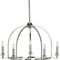 Mid Sized Chandelier 25-1/2" Width Mid Sized Chandelier 25-1/2" Width