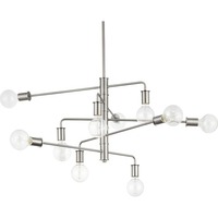 Mid Sized Chandelier 38-1/2" Width