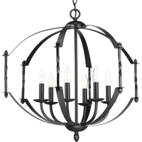Mid Sized Chandelier 26" Width