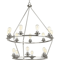 Large Foyer Chandelier 36" Width
