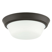 Flush Mount Ceiling Light 13" Width