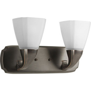 PP284774 Addison 2 Bulb Bathroom Lighting - Venetian Bronze PP284774 Addison 2 Bulb Bathroom Lighting - Venetian Bronze