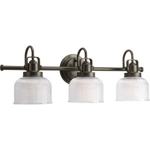 PP299274 Archie 3 Bulb Bathroom Lighting - Venetian Bronze PP299274 Archie 3 Bulb Bathroom Lighting - Venetian Bronze