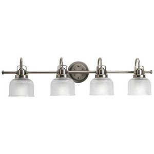 PP299781 Archie 4 or More Bulb Bathroom Lighting - Antique Nickel PP299781 Archie 4 or More Bulb Bathroom Lighting - Antique Nickel