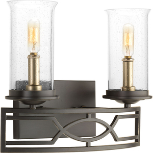 PP300036020 Soiree 2 Bulb Bathroom Lighting - Antique Bronze PP300036020 Soiree 2 Bulb Bathroom Lighting - Antique Bronze