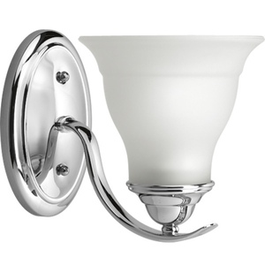 PP319015 Trinity 1 Bulb Wall Sconce - Polished Chrome PP319015 Trinity 1 Bulb Wall Sconce - Polished Chrome
