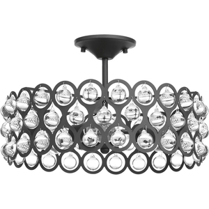 PP350028143 Vestique Semi Flush Mount Ceiling Light - Graphite PP350028143 Vestique Semi Flush Mount Ceiling Light - Graphite