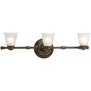 PP384977WB Renovations 3 Bulb Bathroom Lighting - Forged Bronze PP384977WB Renovations 3 Bulb Bathroom Lighting - Forged Bronze