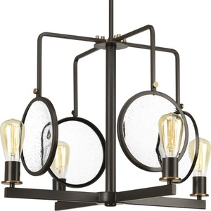 PP400002020 Looking Glass Mid Sized Chandelier Chandelier - Antique Bronze PP400002020 Looking Glass Mid Sized Chandelier Chandelier - Antique Bronze