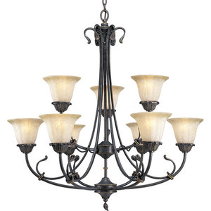 PP428784 Timberbrook Large Foyer Chandelier Chandelier - Espresso PP428784 Timberbrook Large Foyer Chandelier Chandelier - Espresso