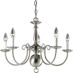 PP434609 Americana Mini Chandelier - Brushed Nickel PP434609 Americana Mini Chandelier - Brushed Nickel