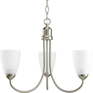 PP444009 Gather Mini Chandelier - Brushed Nickel PP444009 Gather Mini Chandelier - Brushed Nickel