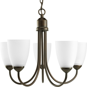 PP444120 Gather Mid Sized Chandelier Chandelier - Antique Bronze PP444120 Gather Mid Sized Chandelier Chandelier - Antique Bronze