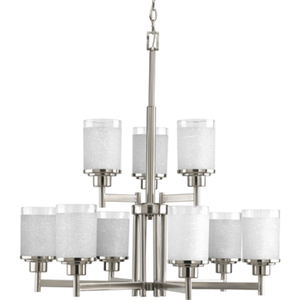 PP462609 Alexa Mid Sized Chandelier Chandelier - Brushed Nickel PP462609 Alexa Mid Sized Chandelier Chandelier - Brushed Nickel