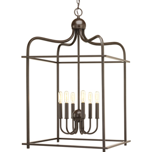 PP500037020 Assembly Hall Multi Light Pendant Light - Antique Bronze PP500037020 Assembly Hall Multi Light Pendant Light - Antique Bronze