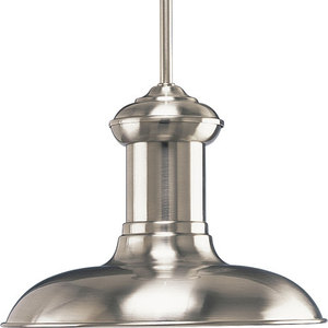 PP502409 Brookside Down Light Pendant Light - Brushed Nickel PP502409 Brookside Down Light Pendant Light - Brushed Nickel