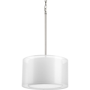 PP503609 Cuddle Down Light Pendant Light - Brushed Nickel PP503609 Cuddle Down Light Pendant Light - Brushed Nickel