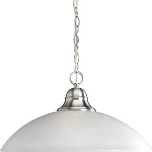 PP508409 Pavillion Down Light Pendant Light - Brushed Nickel PP508409 Pavillion Down Light Pendant Light - Brushed Nickel