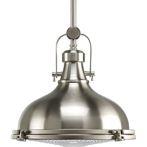 PP51880930K9 Fresnel Lens Down Light Pendant Light - Brushed Nickel PP51880930K9 Fresnel Lens Down Light Pendant Light - Brushed Nickel