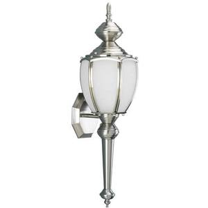 PP577209EB Roman Coach Entrance Outdoor Wall Light - Brushed Nickel PP577209EB Roman Coach Entrance Outdoor Wall Light - Brushed Nickel